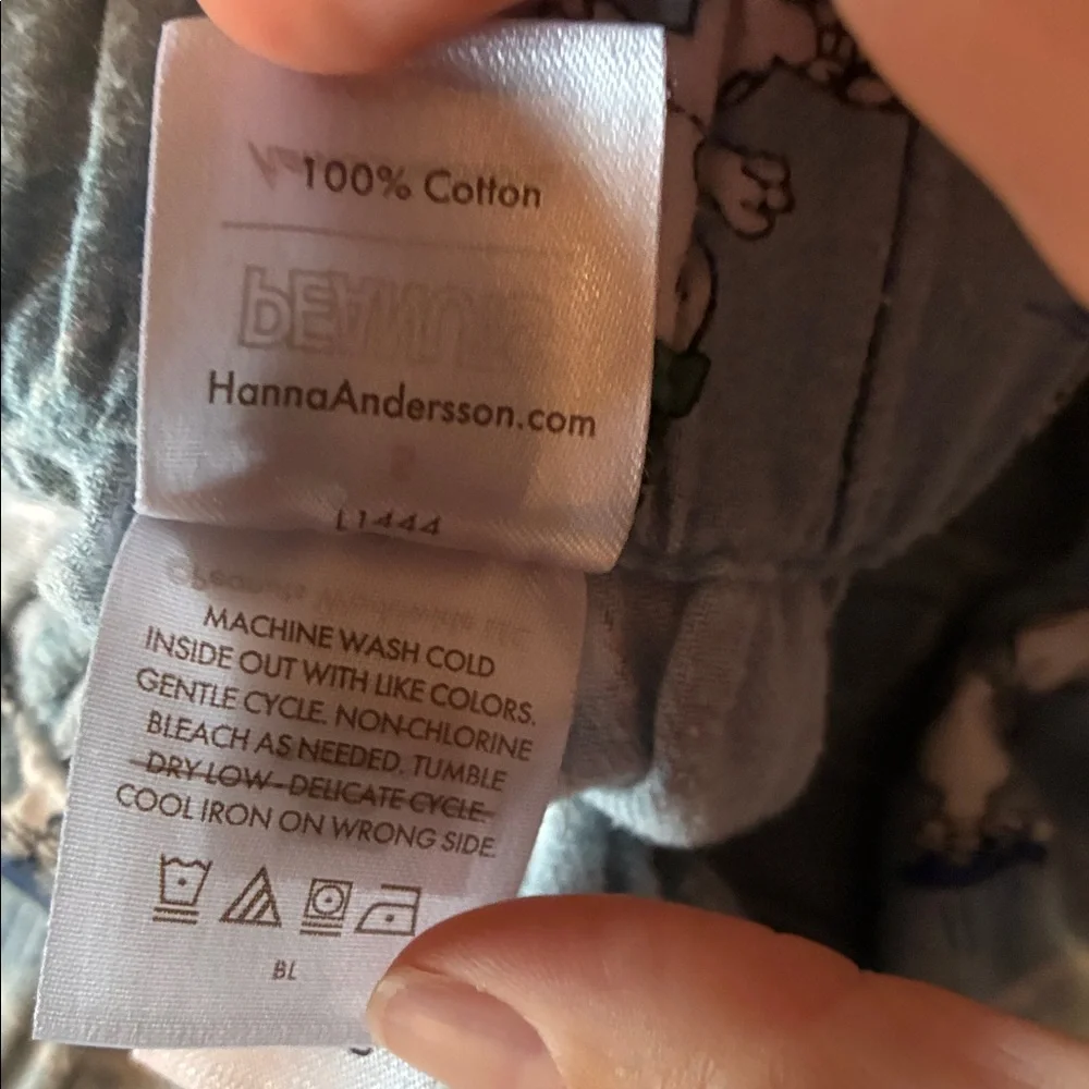 Peanuts X Hannah Anderson Light Blue Snoopy Allover pajama set
